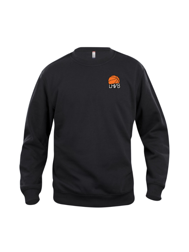 Sweat enfant noir Clique Basic