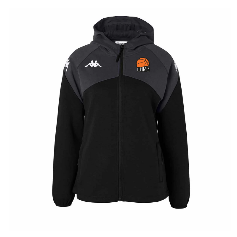 Veste femme noir Kappa Fianta