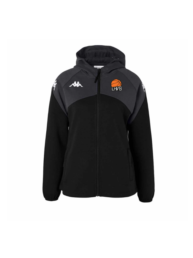 Veste femme noir Kappa Fianta