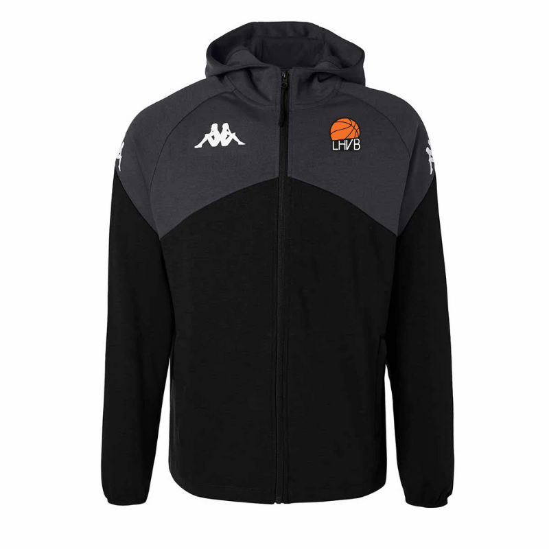 Veste homme noir Kappa Fianto