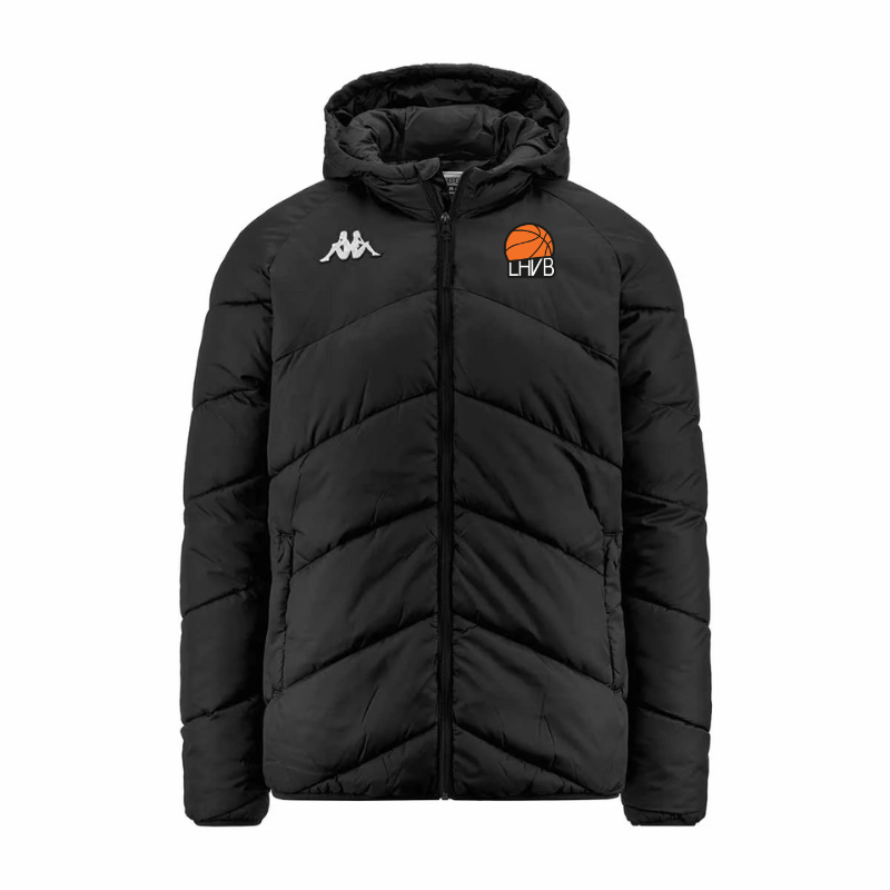 Doudoune enfant noir Kappa Vianetto