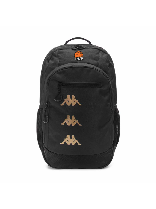 Sac à dos noir Kappa Gamberto