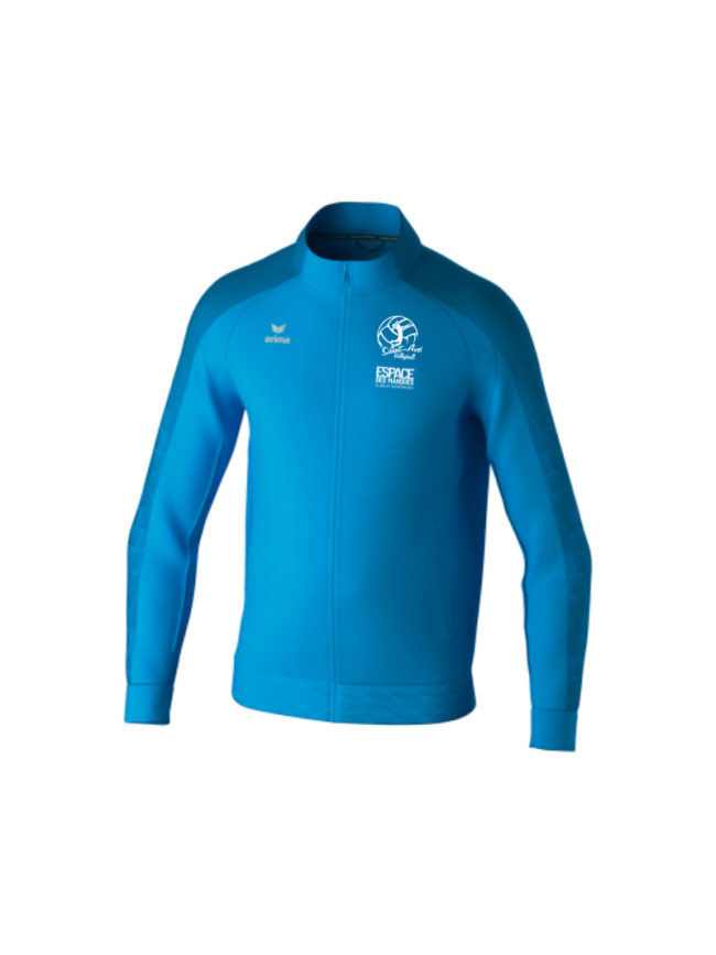 Veste d'entraînement adulte bleu Erima Evo Star Veste d'entraînement adulte bleu Erima Evo Star