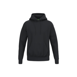 Veste capuche enfant noir Erima TS Hoody