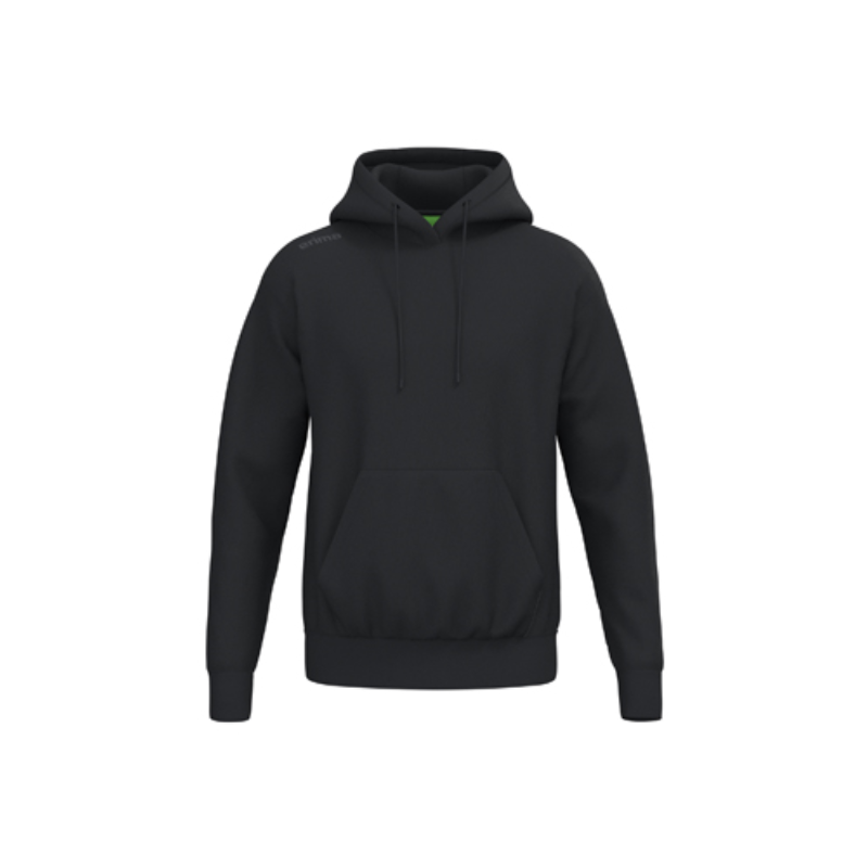 Veste capuche enfant noir Erima TS Hoody