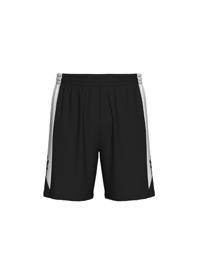 Short d'entraînement adulte noir Kappa Luvio