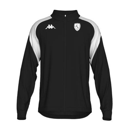 Veste enfant noir Kappa Lenno