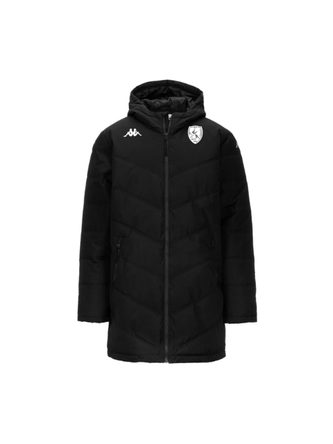 Parka enfant noir Kappa Giambolo