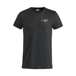 T-Shirt enfant noir Clique Basic
