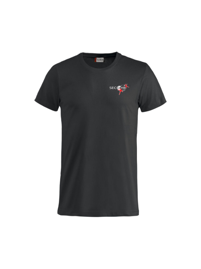 T-Shirt enfant noir Clique Basic