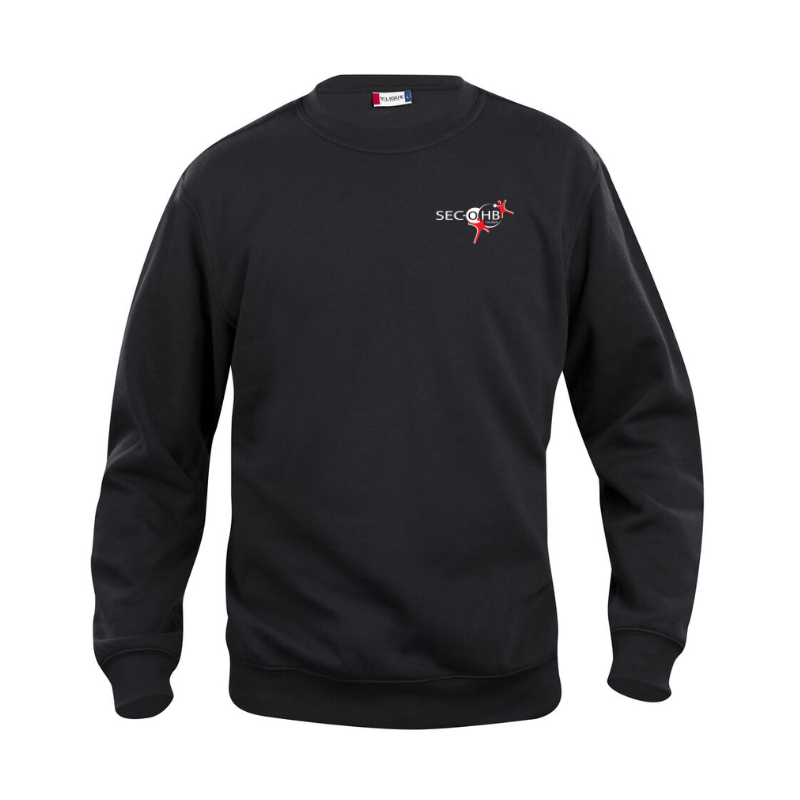 Sweat enfant noir Clique Basic