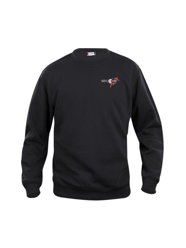 Sweat enfant noir Clique Basic