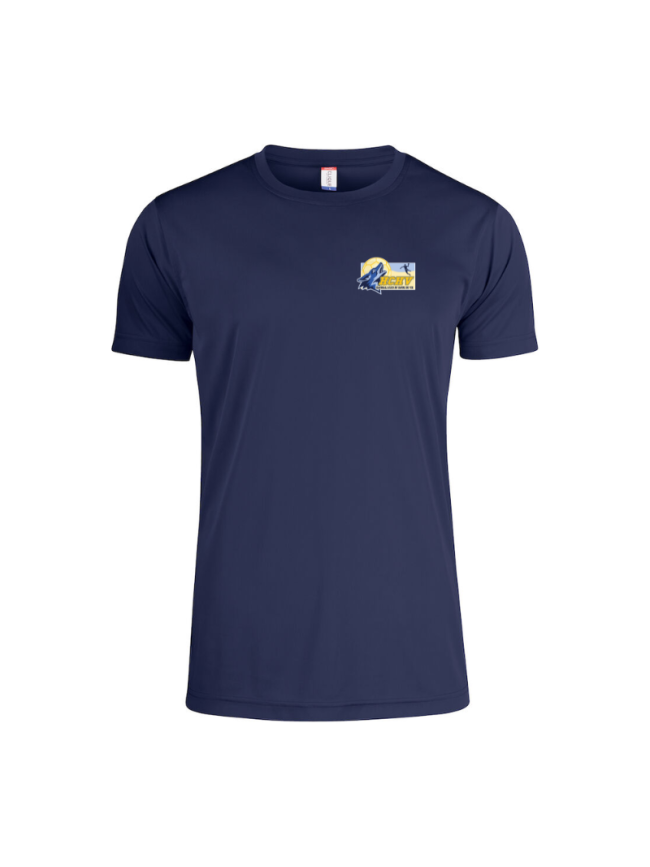 Maillot enfant marine Clique Active