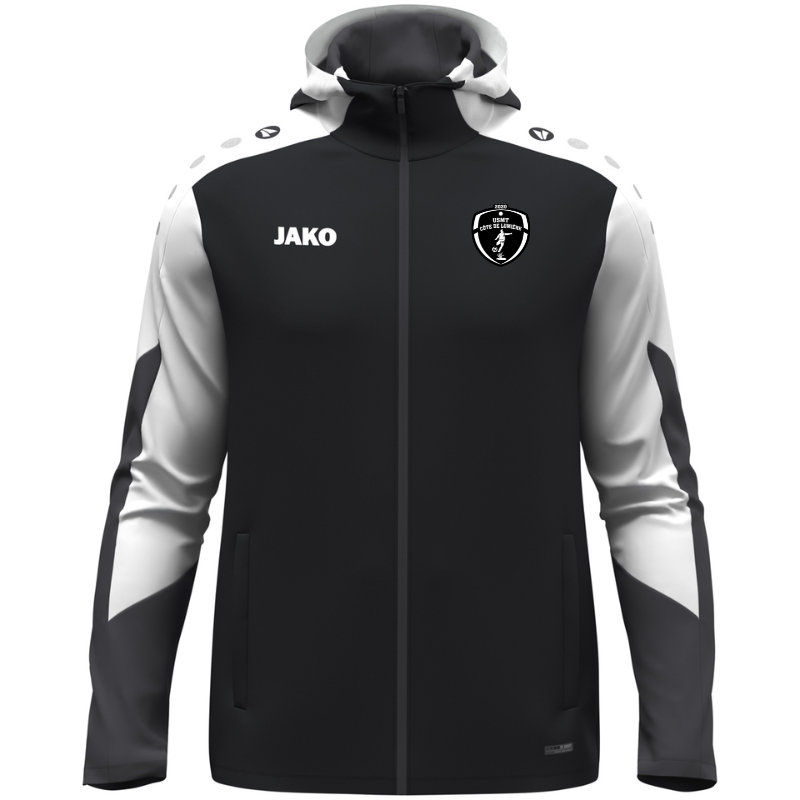 Veste à capuche enfant noir Jako Dynamic