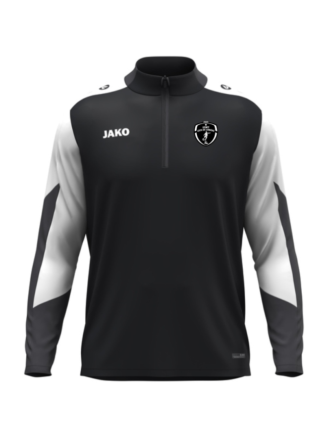 Sweat 1/2 zip enfant noir Jako Dynamic