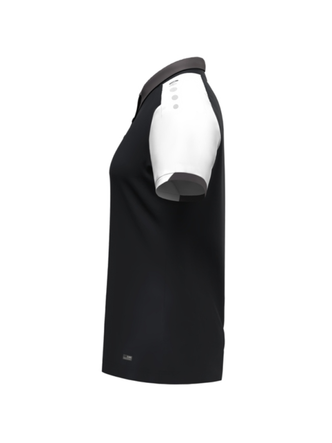 Polo femme noir Jako Dynamic