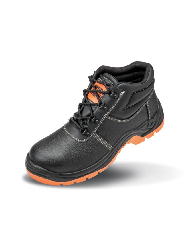 Chaussures de sécurité noir/orange Result