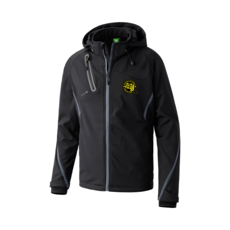 Veste softshell enfant noir Erima Fonction