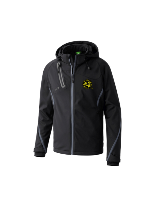 Veste softshell enfant noir Erima Fonction