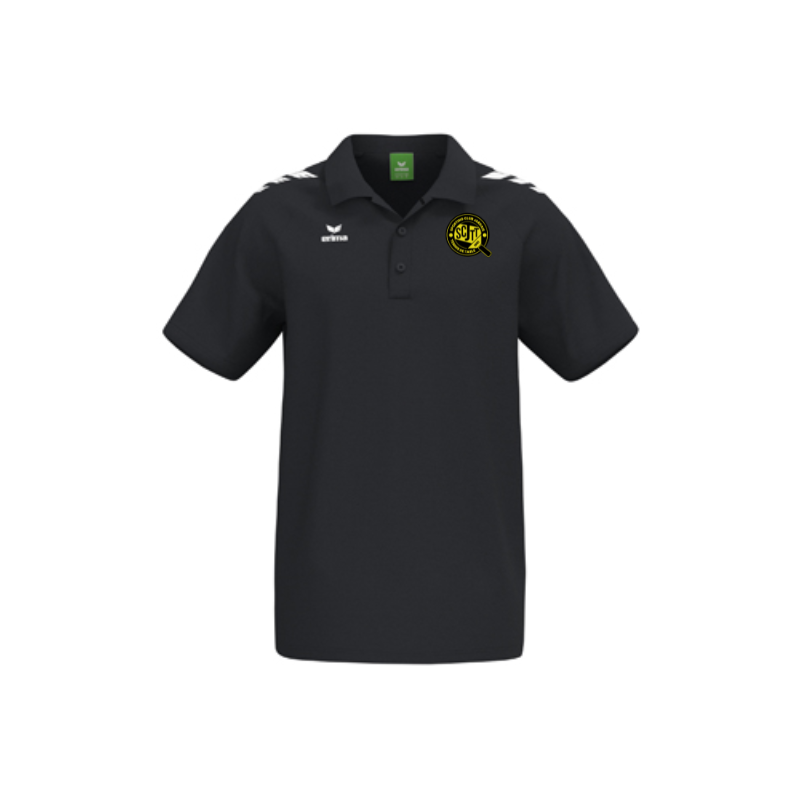 Polo adulte noir CMPT 3 Wings