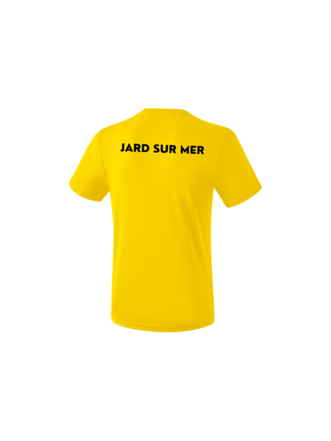 T-shirt adulte jaune Erima Teamsport