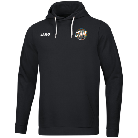 Sweat capuche adulte noir Jako Base