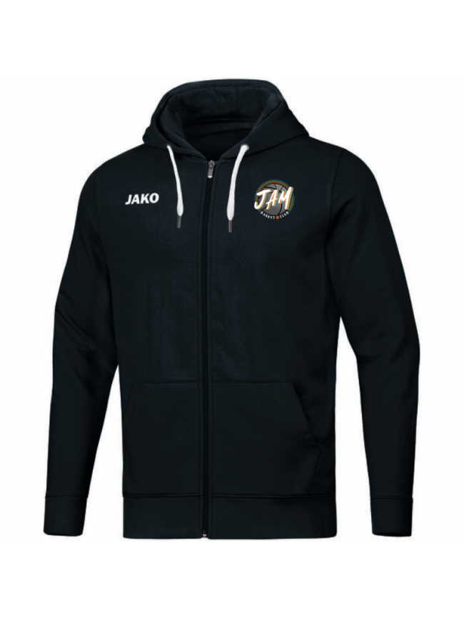 Veste capuche homme noir Jako Base