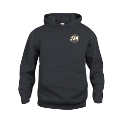 Sweat capuche enfant noir Clique Basic