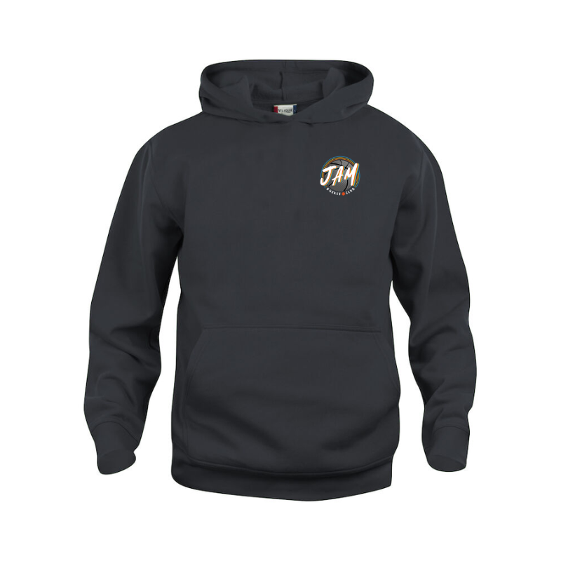 Sweat capuche enfant noir Clique Basic