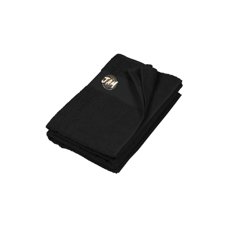 Serviette de bain noir Kariban