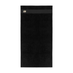Serviette de bain noir Kariban