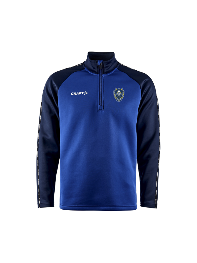 Sweat ½ zip homme bleu Craft Squad 2.0
