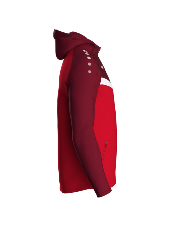 Veste capuche adulte rouge Jako Iconic