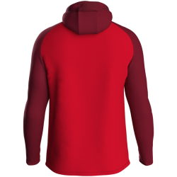 Veste capuche adulte rouge Jako Iconic