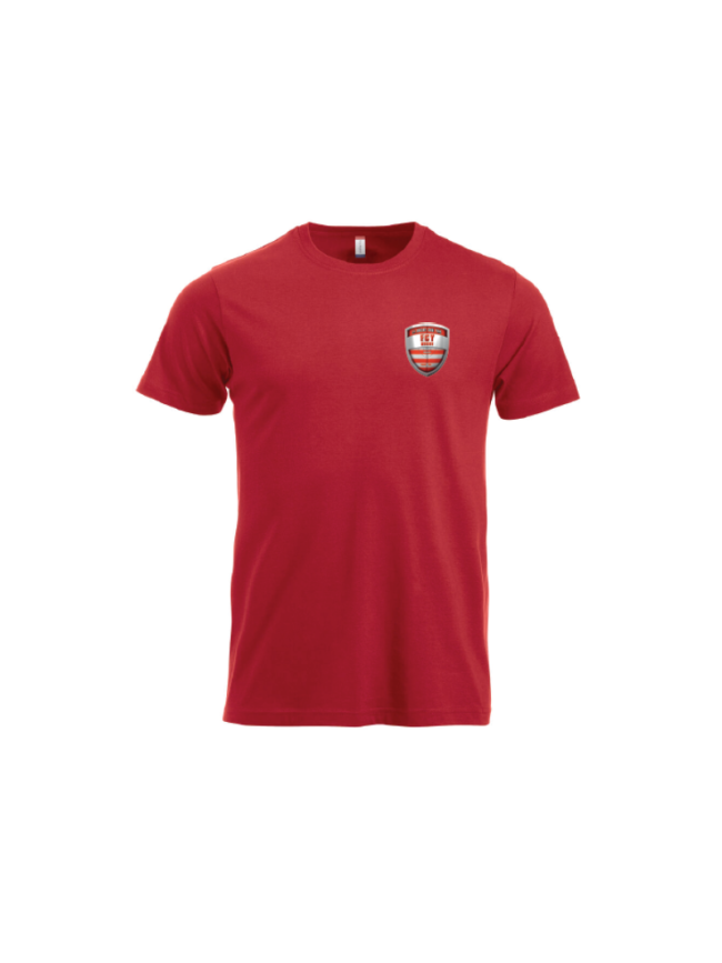 T-Shirt supporter enfant rouge Clique Basic