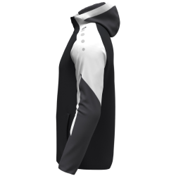 Veste à capuche adulte noir Jako Dynamic