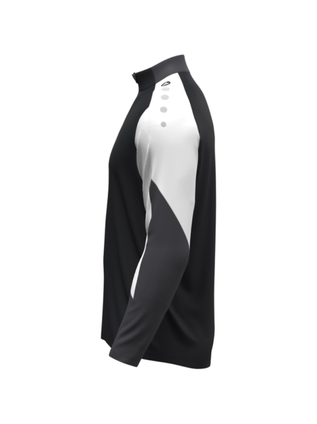 Sweat 1/2 zip adulte noir Jako Dynamic