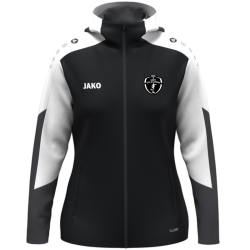 Veste à capuche femme noir Jako Dynamic