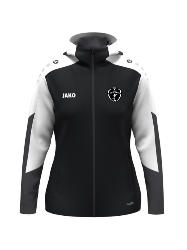 Veste à capuche femme noir Jako Dynamic