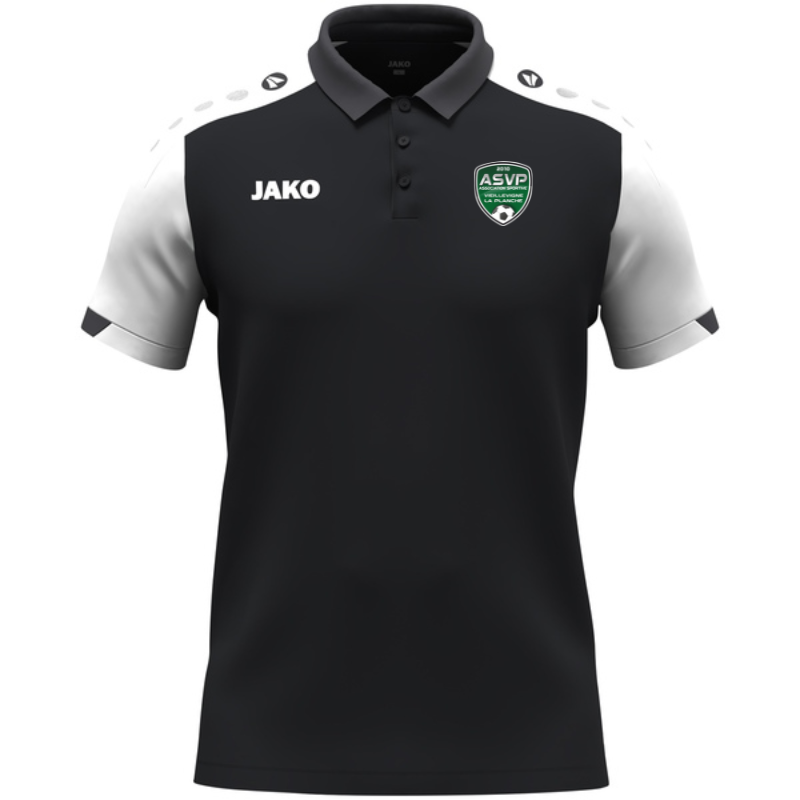 Polo adulte noir Jako Dynamic