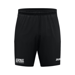Short d'entraînement adulte noir Jako Dynamic