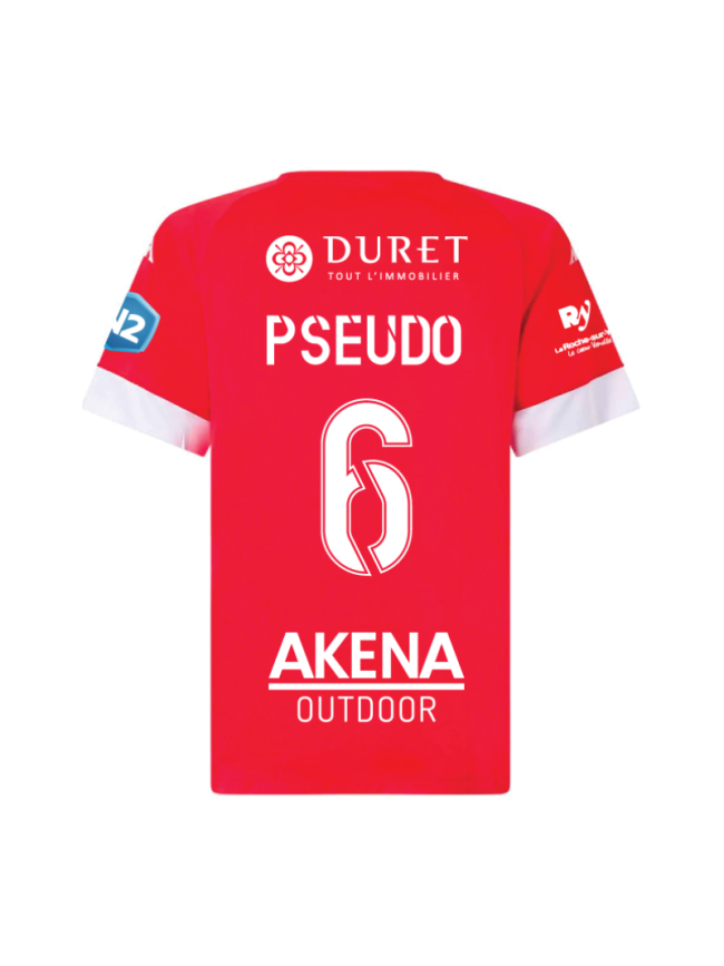 Maillot officiel home VFC adulte Kappa Fosco