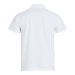 Polo enfant blanc Clique Basic