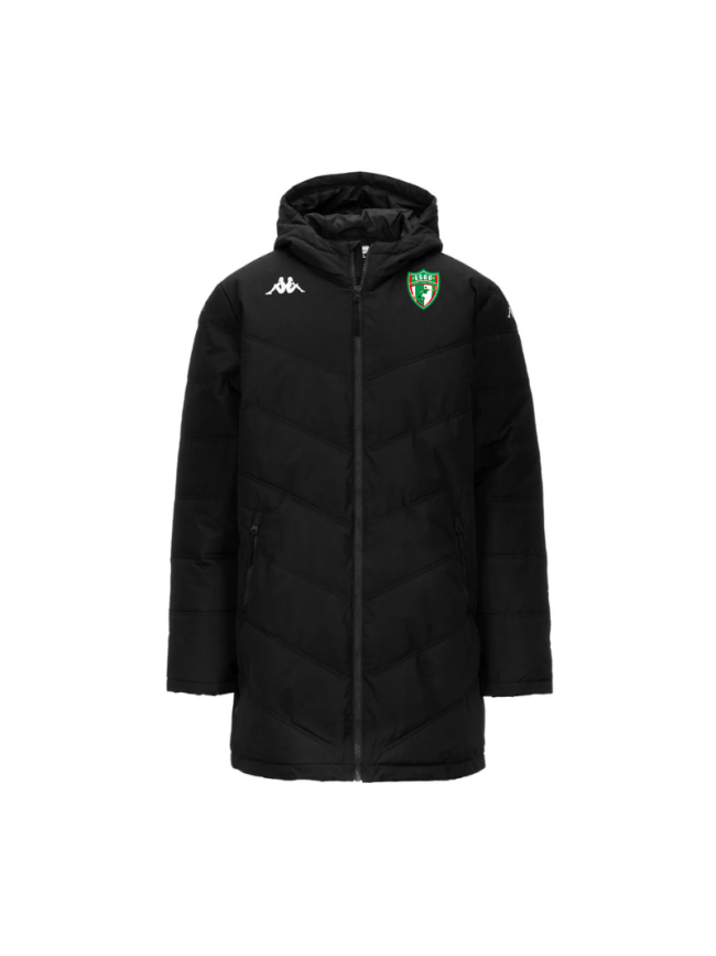 Parka adulte noir Kappa Giambolo