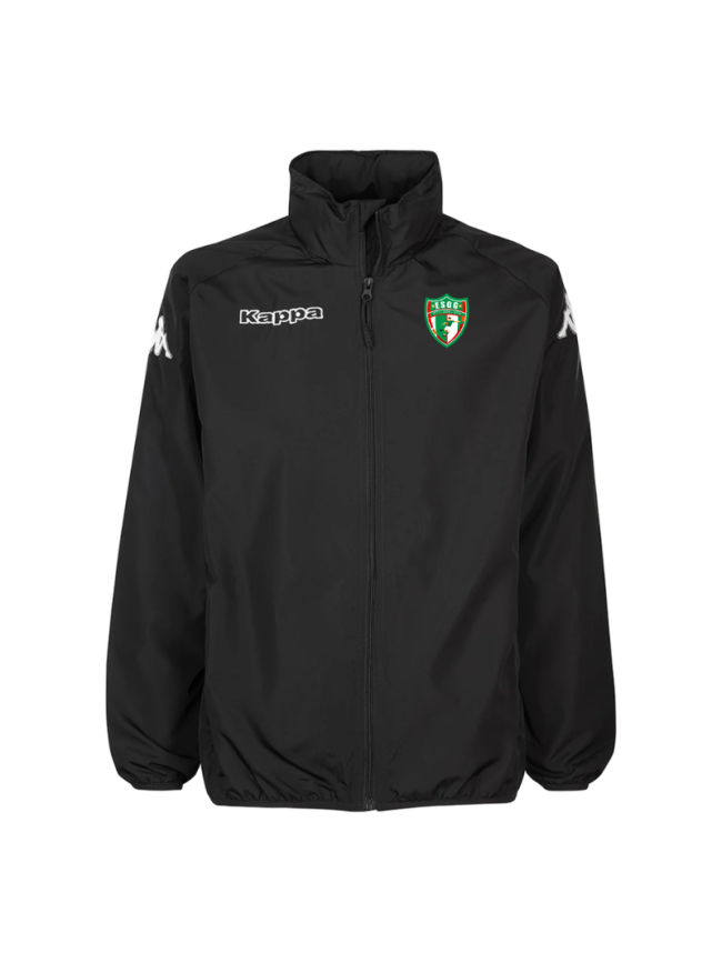 Coupe-vent enfant noir Kappa Martio
