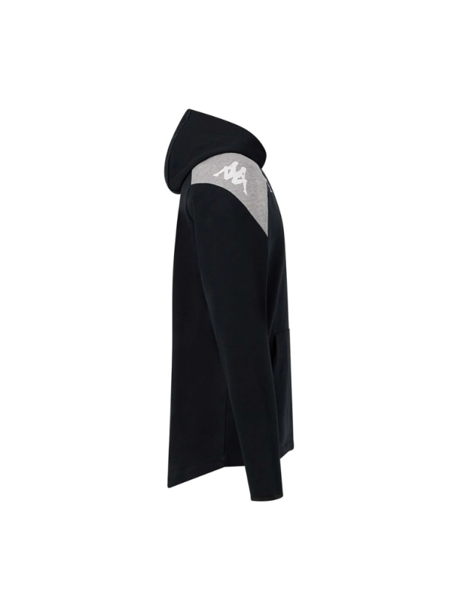 Sweat capuche enfant noir Kappa Lianto