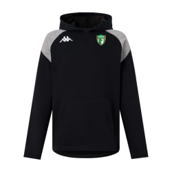 Sweat capuche enfant noir Kappa Lianto