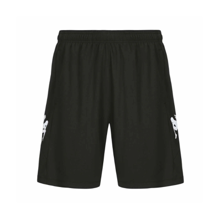 Short zip adulte noir Kappa Luviozip