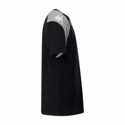 T-Shirt adulte noir Kappa Laccio