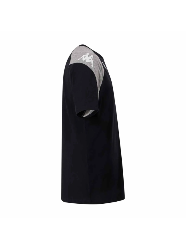 T-Shirt enfant noir Kappa Laccio